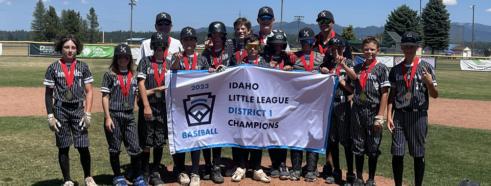 2023 Idaho Little League District 1 Champions
